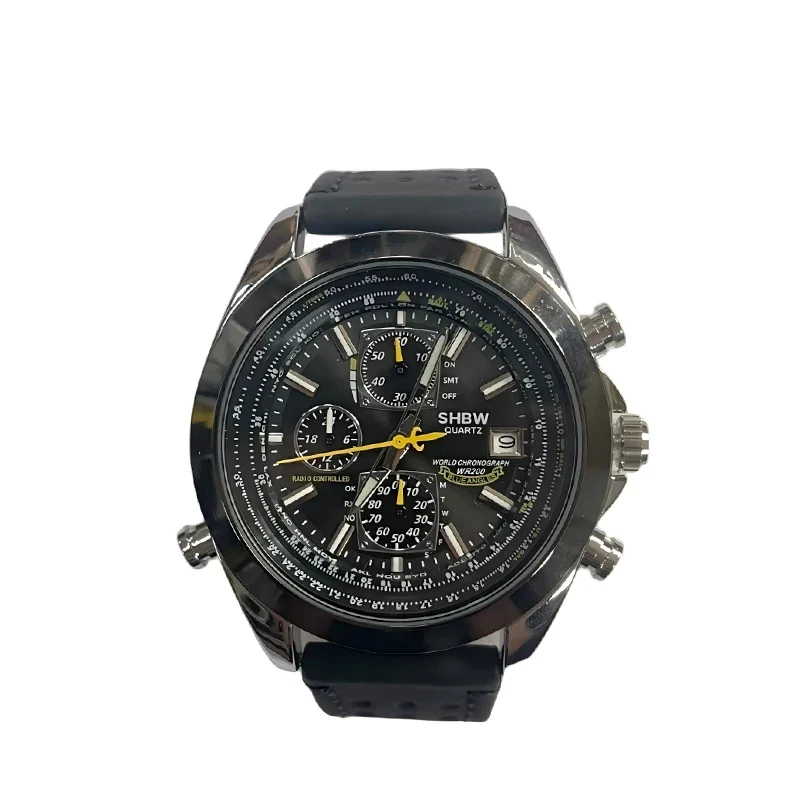 2025 New Men Watches Business Multi-Function Fancy Round Luxury Wristwatch Stainless Steel Band Quartz Watch with Date