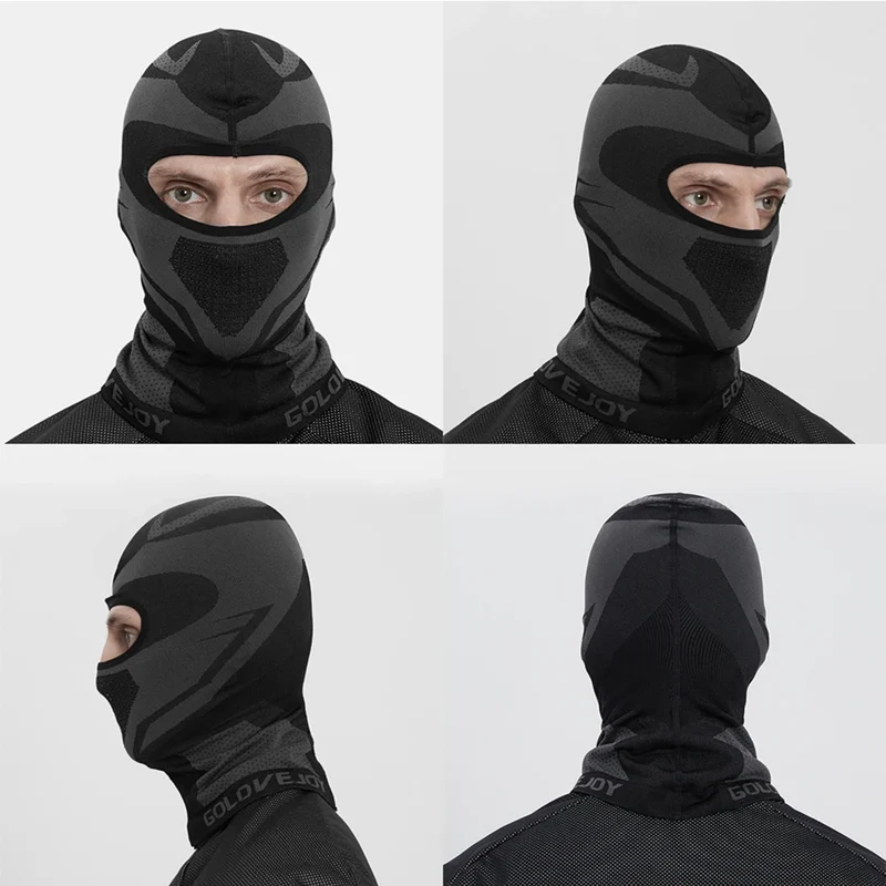 Men Balaclava Motorcycle Face Mask Full Face Winter Cold-proof Ski Mask Motorcycle Cycling Bike Scarf Hat Casco Moto Helmet Hood