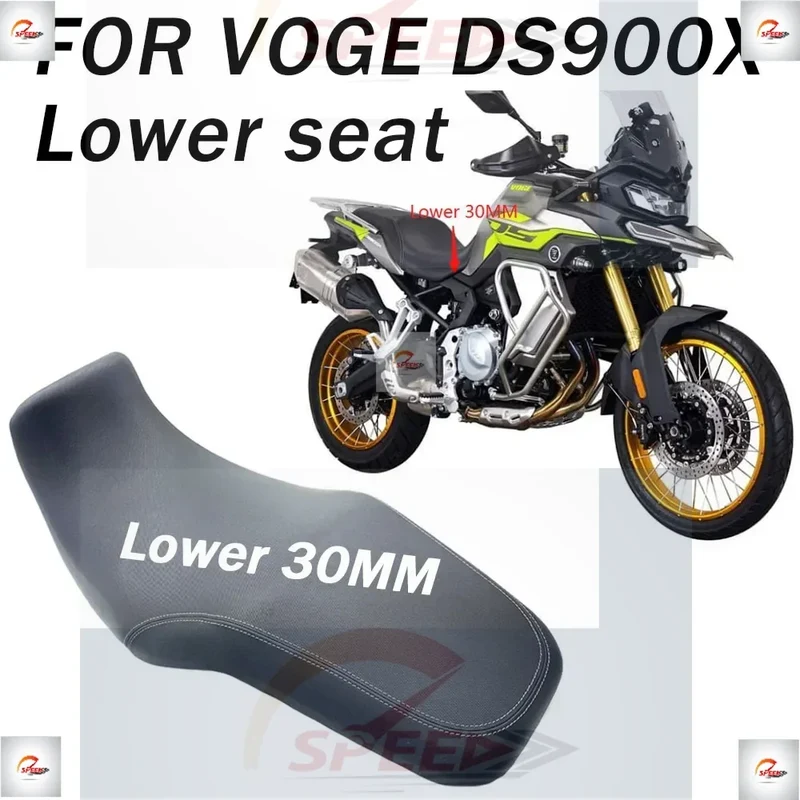 For VOGE DS900X DS900 900DS DSX900 900DSX Motorcycle Modified Lower 30mm Seat Custom Vintage Hump Saddle Retro Seat Cushion