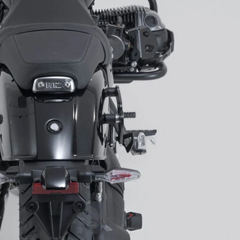 Right Side Bag For BMW R12 2023-2025 PE Luggage Suitcase 19.5L Side Bag Carrying Bag Motorcycle Carrier SaddleBag With Brackets