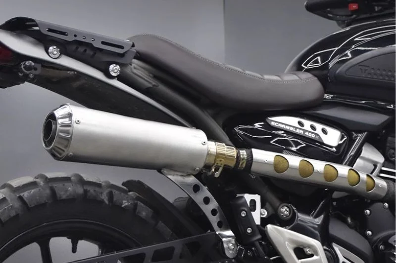 Echappement haut Triumph Scrambler 400 X - Speed 400
