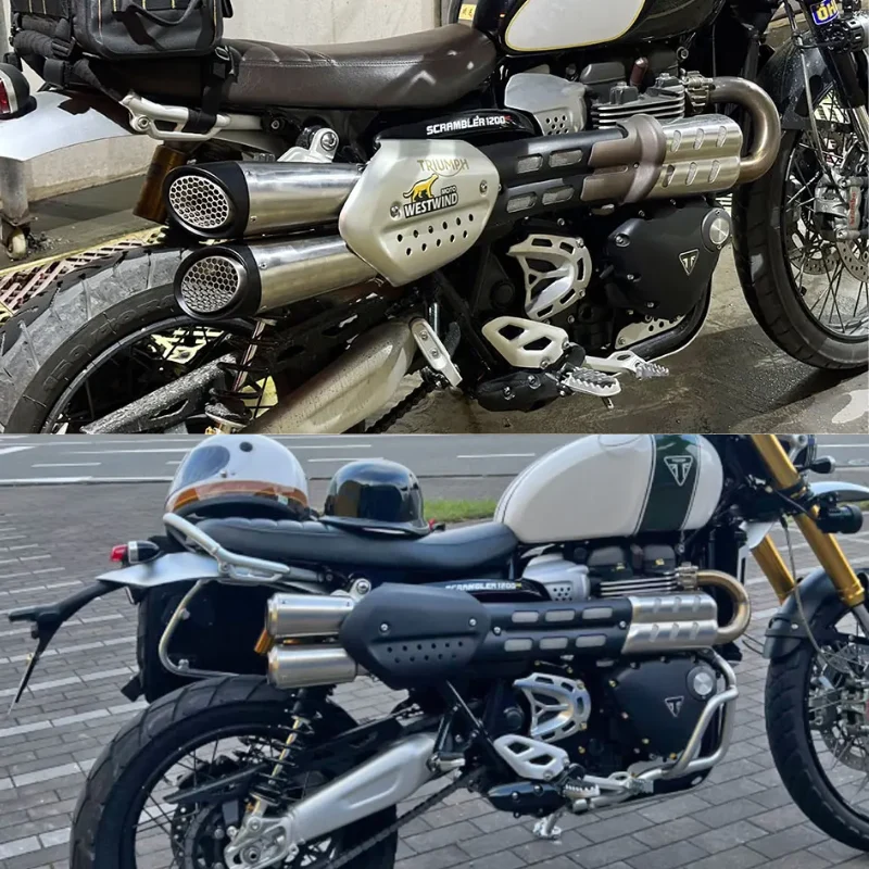 Echappement Triumph Scrambler 1200 XC XE X