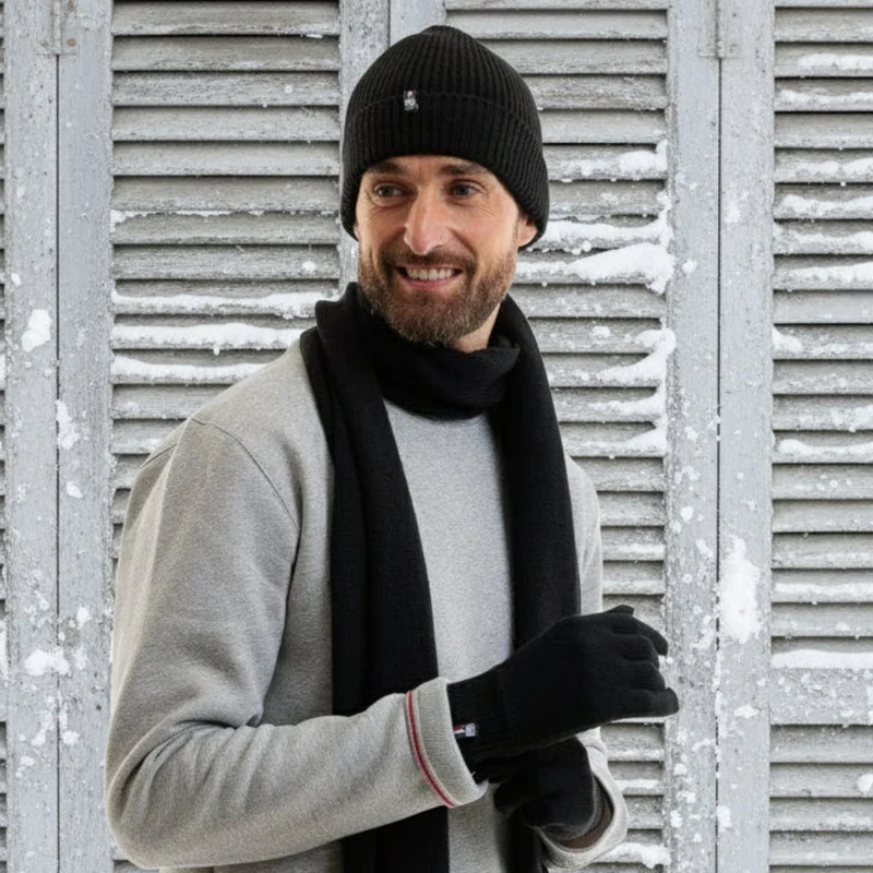 Gants Tactiles Homme Laine Mérinos | Made in France