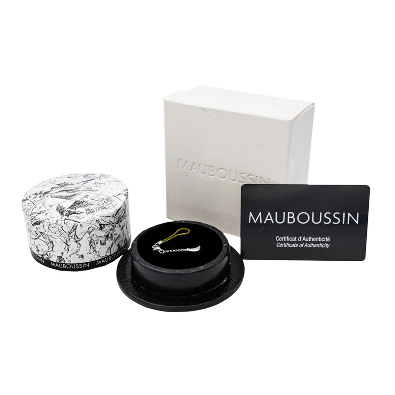 Mauboussin Accessoire Bijou de téléphone Or blanc Diamant