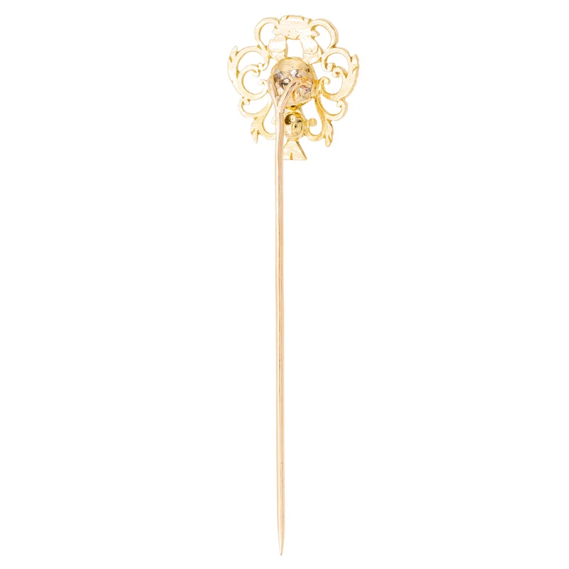 Accessoire Epingle à cheveux Or jaune Rubis, Diamant