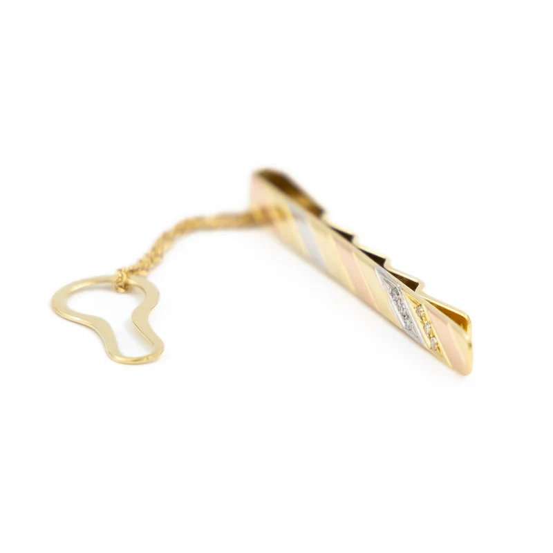 Chimento Accessoire Pince à cravate Or jaune, Or rose, Or blanc Diamant