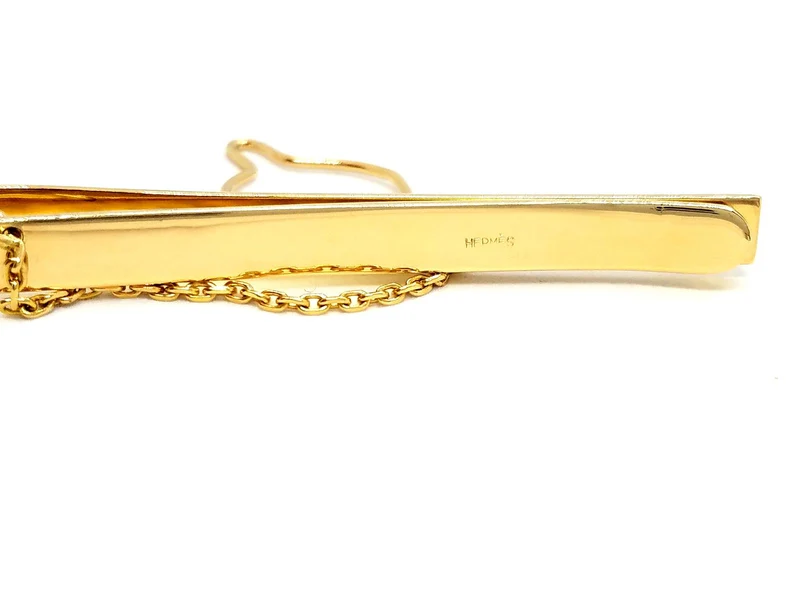 Hermès Accessoire Pince à cravate Or jaune