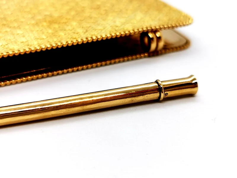 Accessoire Stylo Or jaune