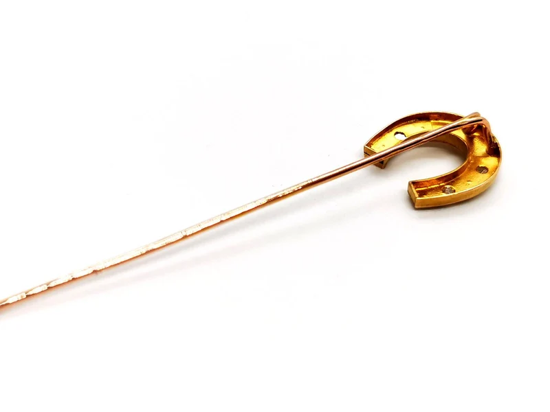 Accessoire Epingle Or jaune, Or rose Diamant, Perle
