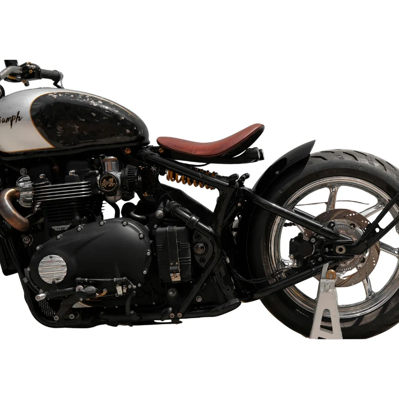Garde-boue arrière court noir brillant – Triumph Bonneville Bobber
