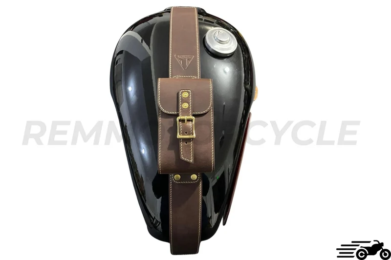 Set cuirs réservoir Triumph Bobber