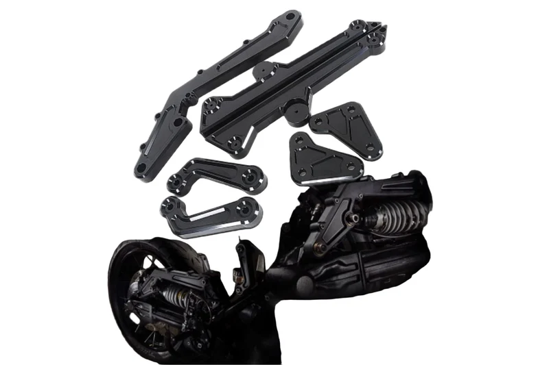 Kit bras oscillant + boucle arrière BMW K100 K75