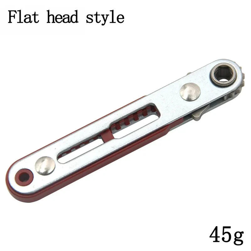 Multifunctional Bidirectional Forward and Reverse Ratchet Screwdriver Elbow Flat Head Wrench Cross Screwdriver Slotted Tool