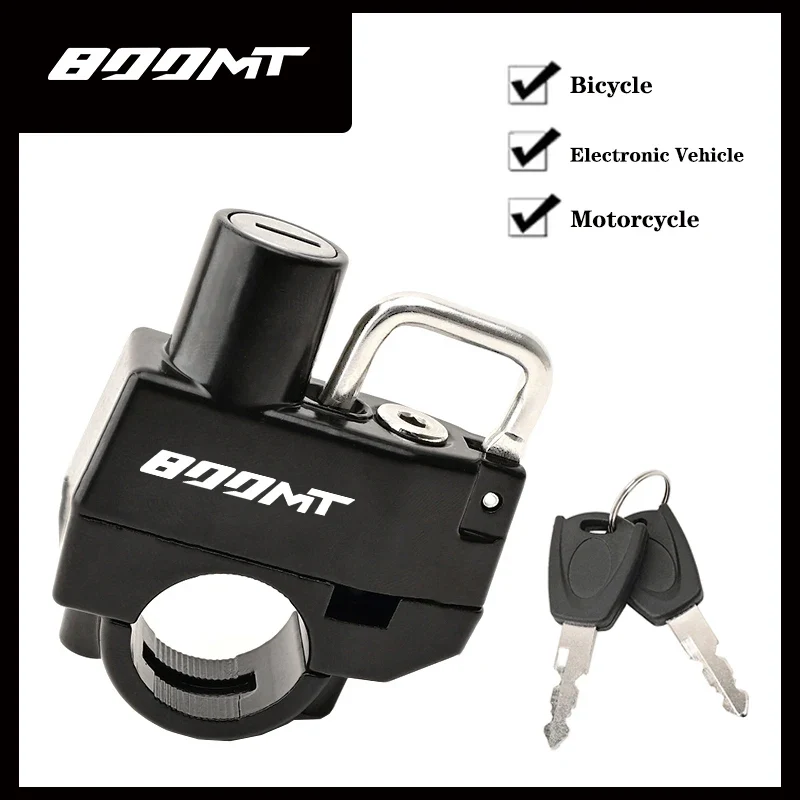 For CFMOTO 800MT 800 MT MT800 2021-2022 22-28mm Universal Motorcycle Helmet Pipe Clamp Hook Lock for Moto Anti Theft Fixin