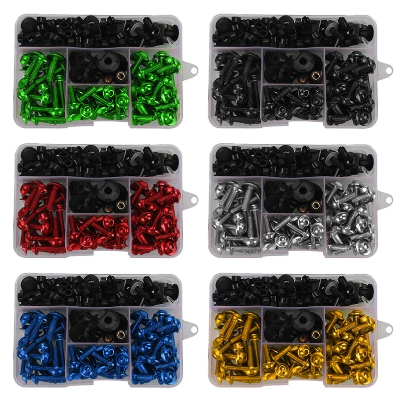 For CFMOTO CF MOTO 800MT 800 MT 450MT 450 MT 2021 2022 2023 2024 2025 M5 M6 Motorcycle Modified Fastener Screws Fairing Bolt Kit