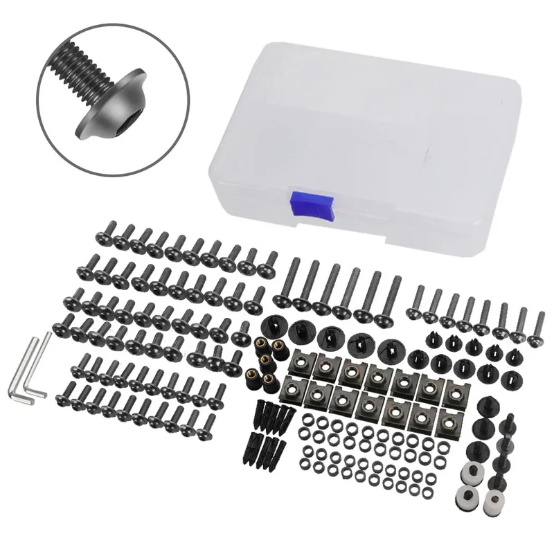 For CFMOTO CF MOTO 800MT 800 MT 450MT 450 MT 2021 2022 2023 2024 2025 M5 M6 Motorcycle Modified Fastener Screws Fairing Bolt Kit