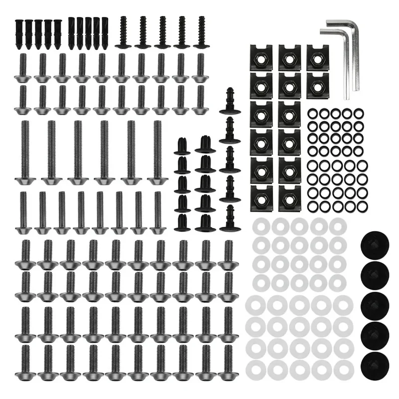 For CFMOTO CF MOTO 800MT 800 MT 450MT 450 MT 2021 2022 2023 2024 2025 M5 M6 Motorcycle Modified Fastener Screws Fairing Bolt Kit