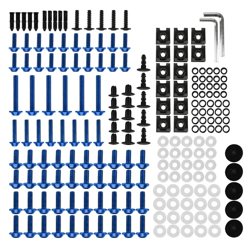 For CFMOTO CF MOTO 800MT 800 MT 450MT 450 MT 2021 2022 2023 2024 2025 M5 M6 Motorcycle Modified Fastener Screws Fairing Bolt Kit