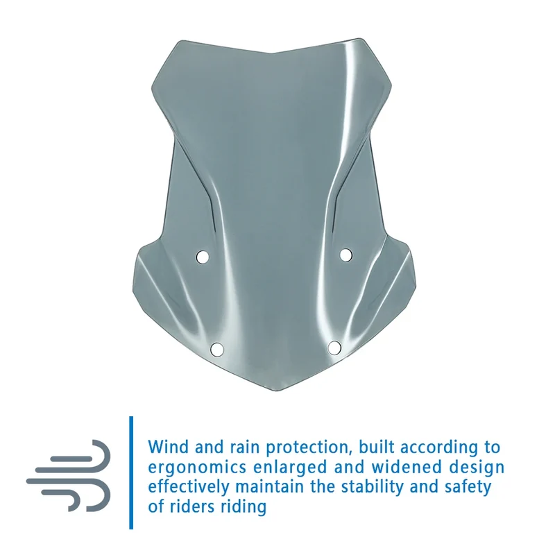 For BMW R1250GS R1200GS Adventure R1250 GS LC ADV Windshield Windscreen Wind Shield Screen Deflector Spoiler Protector 2013-2023