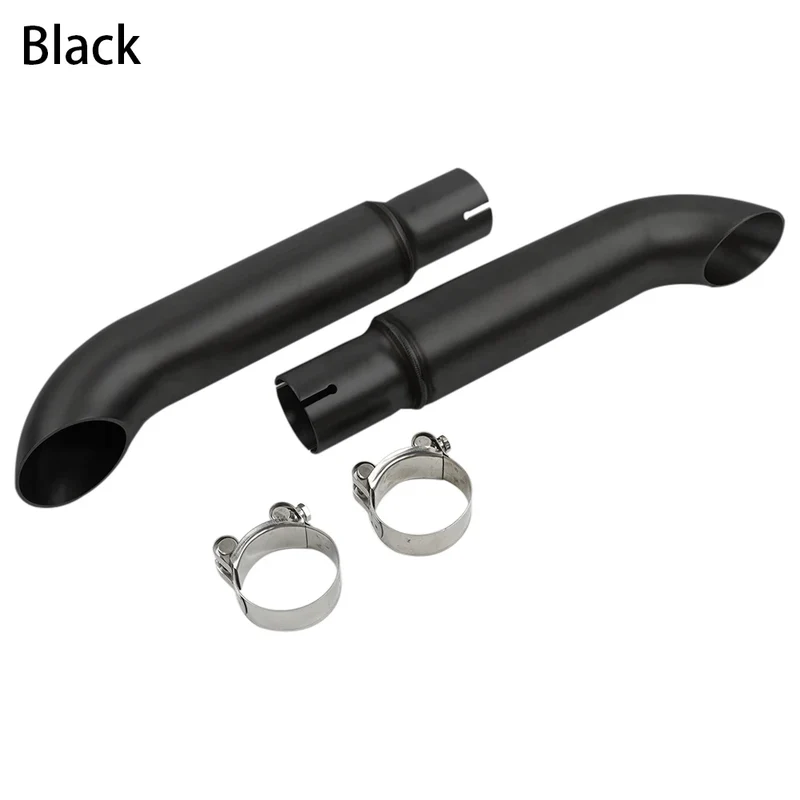 Short GP Bobber Slip Ons Mufflers Tail Pipe Slip-On Exhaust System Fit For BMW R18 100 Year R18B R 18 B/Classic/Transcontinental