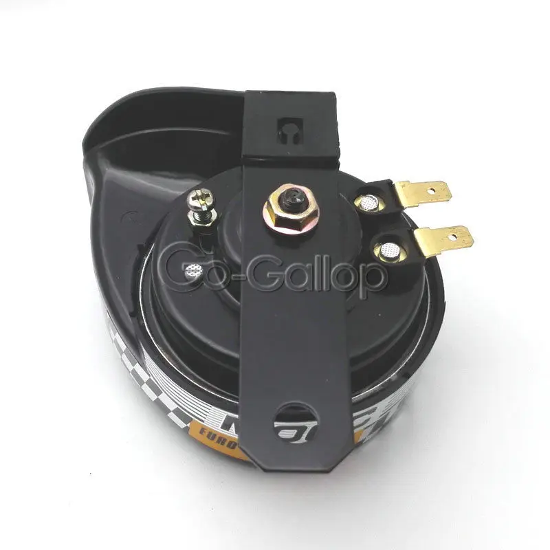 Motorcycle Black Sports Horn for BMW K R 75 100 1100 1200 1300 1600 S C RS GS