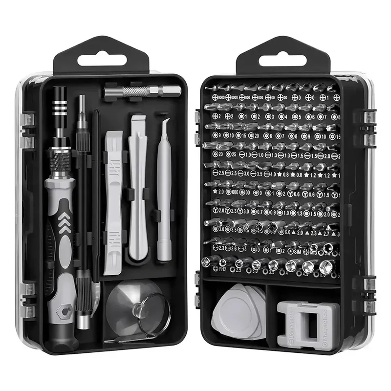 115 in 1Multifunctional Screwdriver Set Computer PC Mobile Phone Equipment Repair Screw Driver Insulation Manual Household Tools