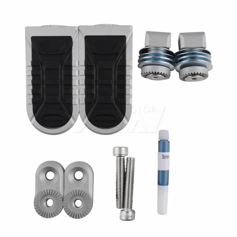 For BMW G650GS F700GS F750GS F800GS F850GS / ADV F650GS Twin / Daker Motorcycle Footrest Rotatable Rider Foot Pegs Rests Rear