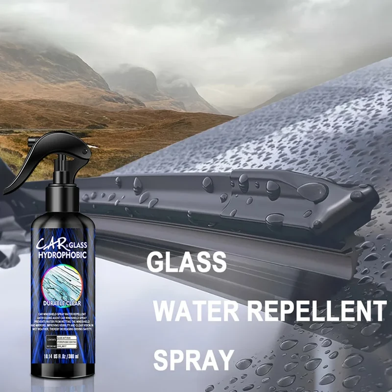 Motorcycle Glass Anti-rain For Car Water Repellent Fortify Dashboard Rearview Mirror Hydrophobic Coating Enhanced Visibility Spr