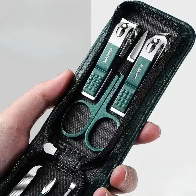 6Pc Nail Scissors Set Household High End Mens and Womens Special Nail Clippers Manicure Beauty Tools Portable Manicure Tools