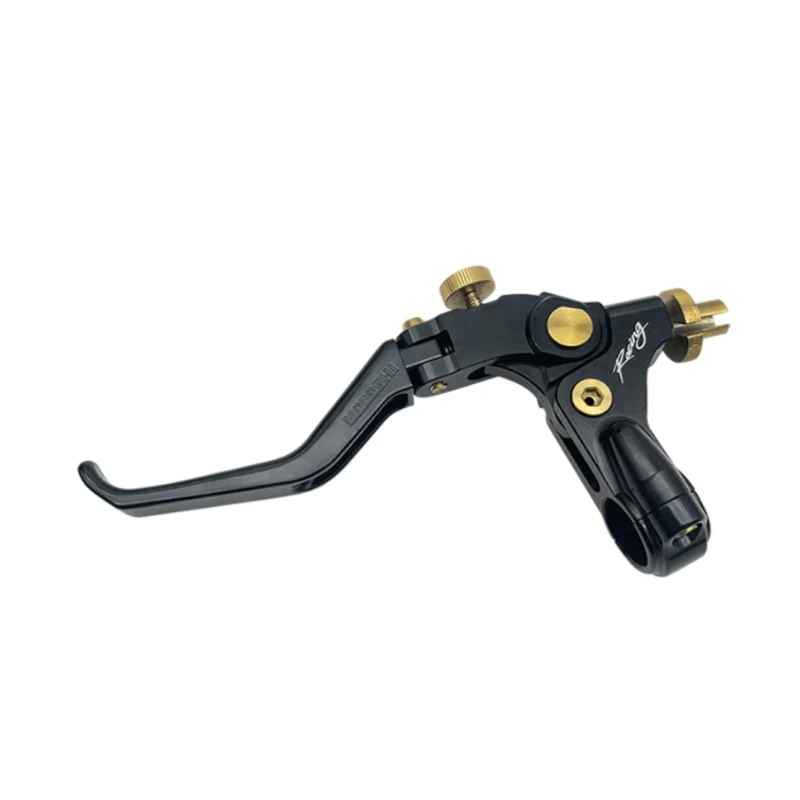 Levier d’embrayage assisté 2 doigts 7075 – Noir/Or