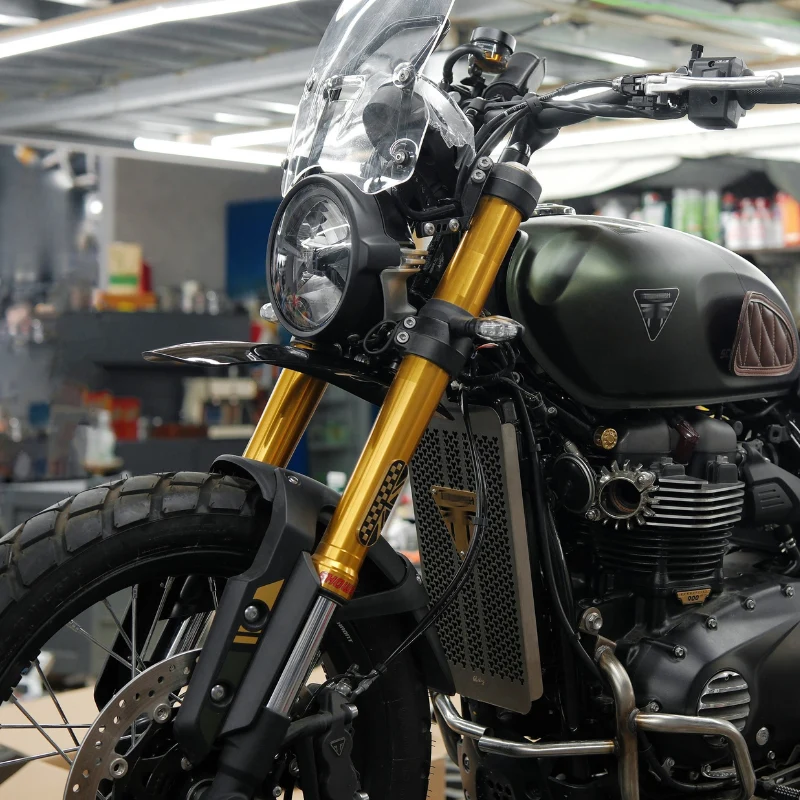 Garde-boue haut + secondaire ABS pour Street Scrambler 900 2026
