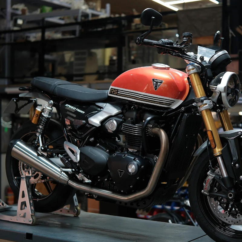 Collecteur inox TRIUMPH Speed Twin 1200 / Thruxton