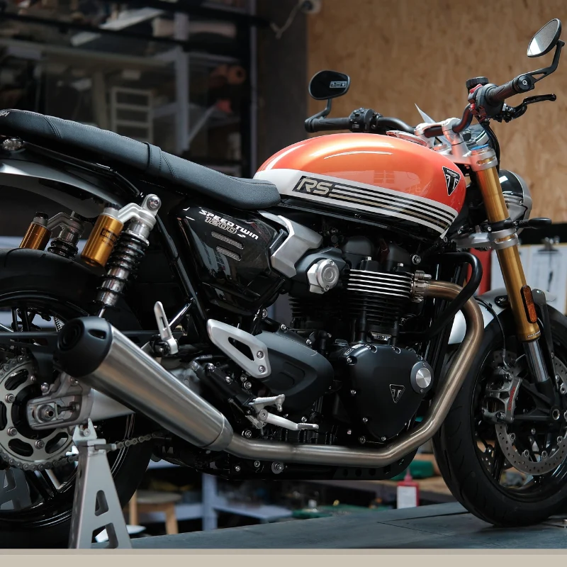 Collecteur inox TRIUMPH Speed Twin 1200 / Thruxton