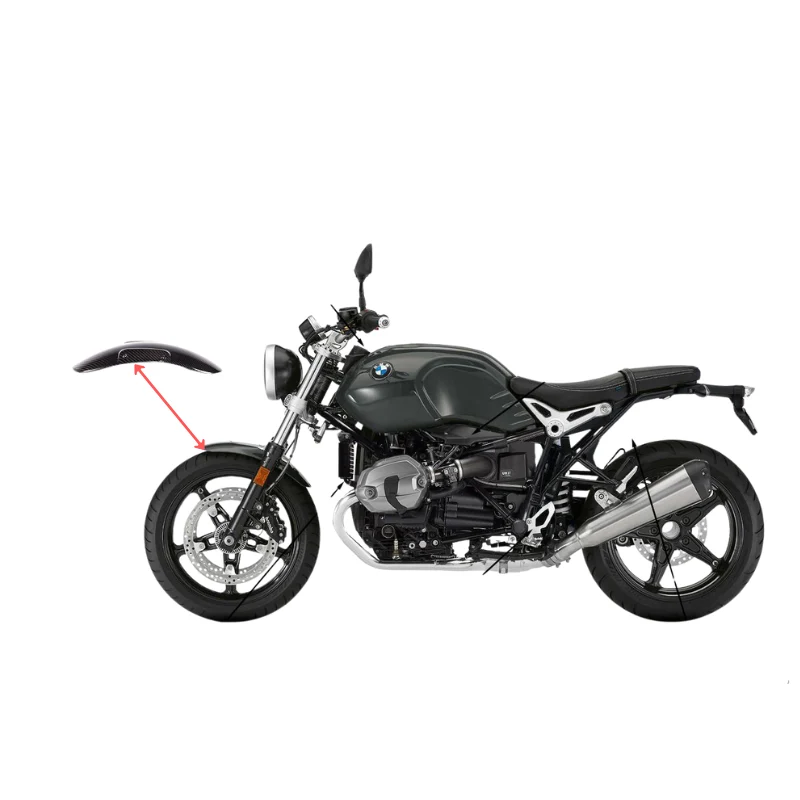 Garde-boue avant carbone BMW R nineT / R12