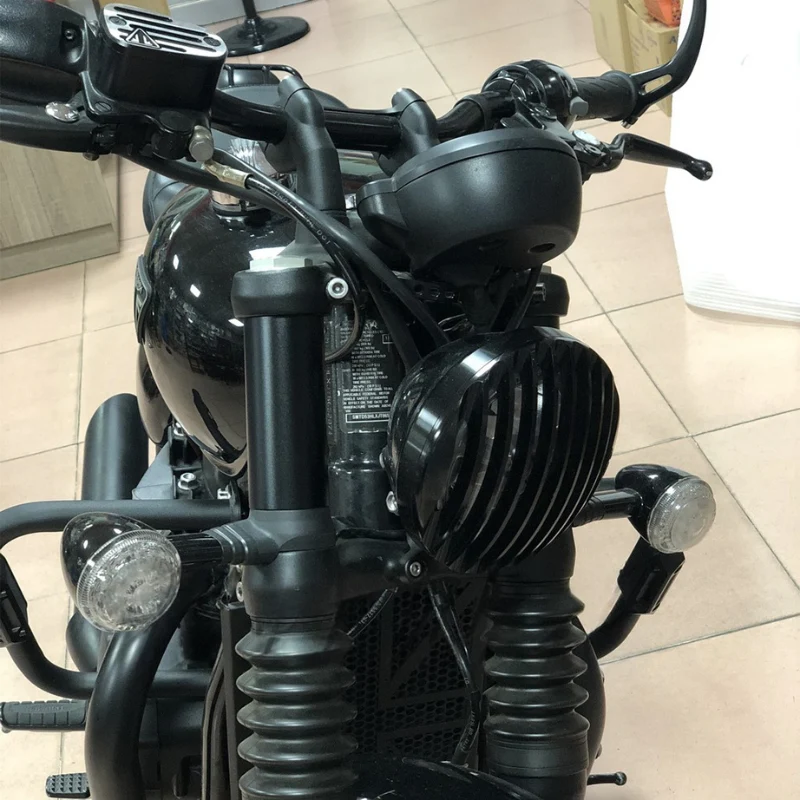 Caches de fourche noirs Triumph Bobber
