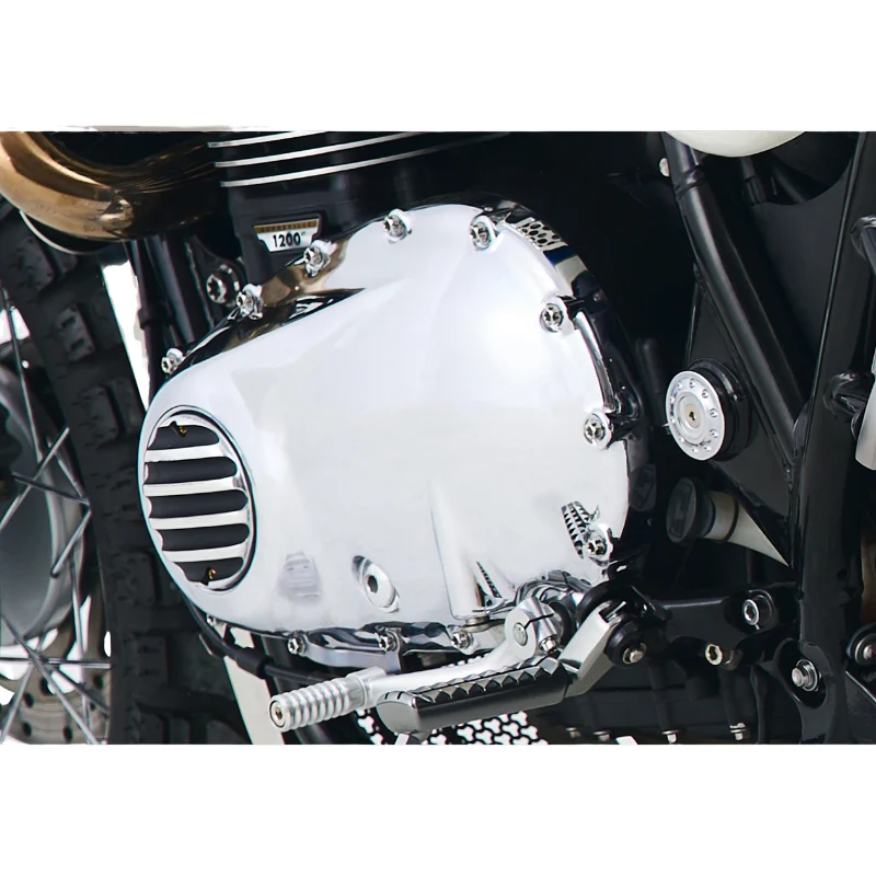 Couvercles de carter chromés pour Triumph Twin