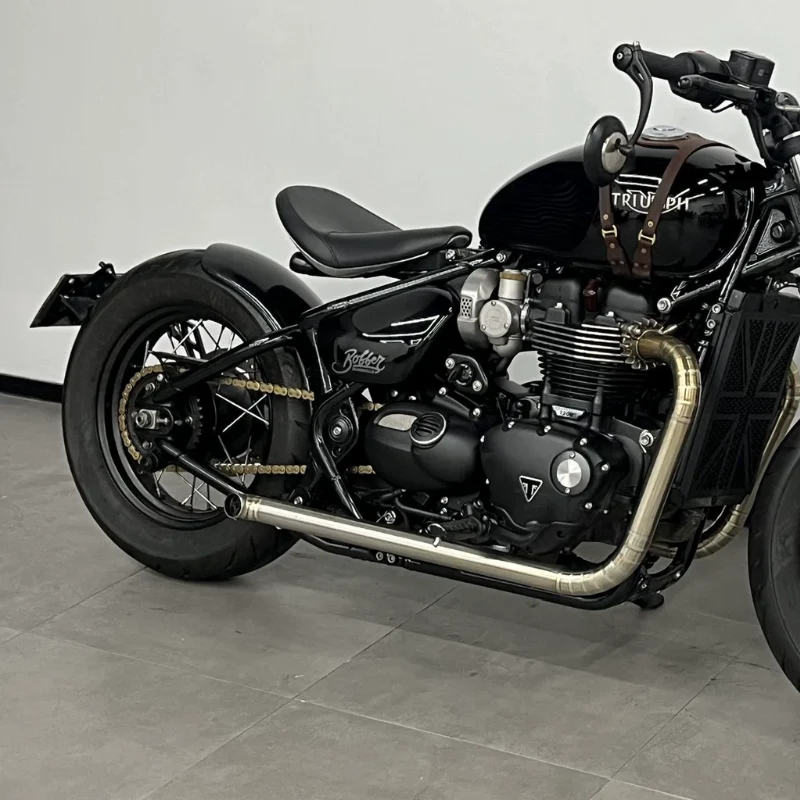 Garde Arrière Noir Court pour Triumph Bobber