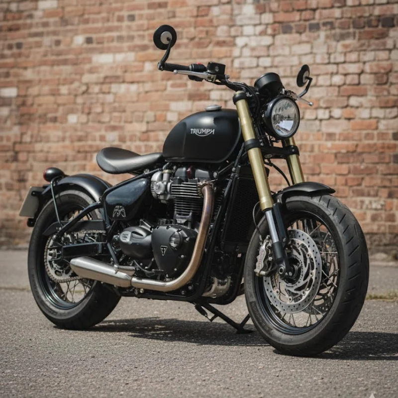 Fourche inversée Triumph Bobber