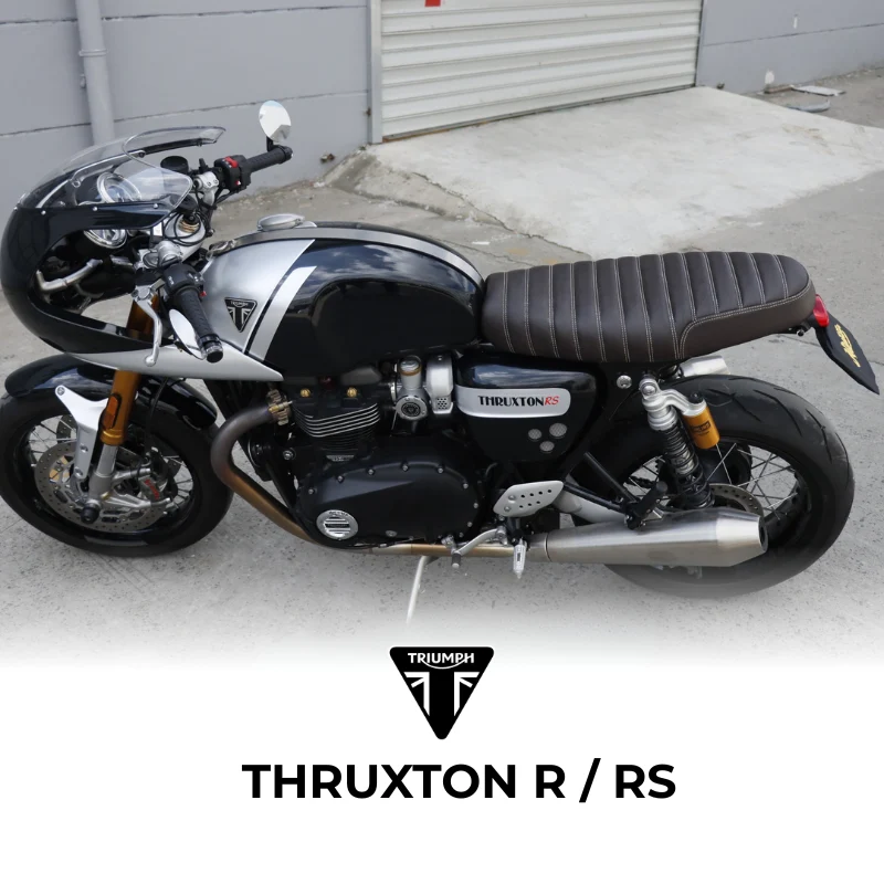 Selle biplace vintage – TRIUMPH Thruxton 1200 R/RS