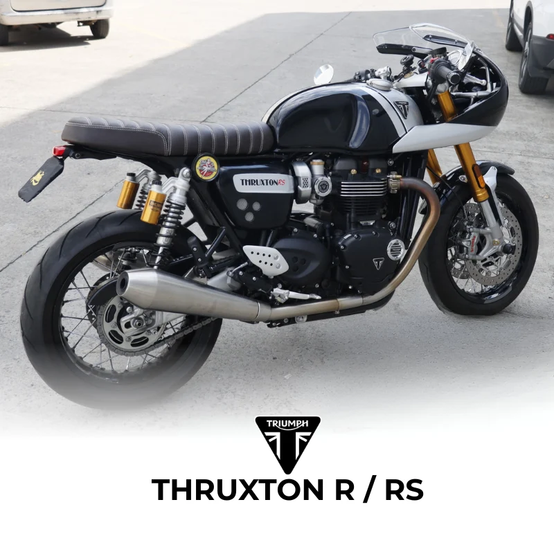 Selle biplace vintage – TRIUMPH Thruxton 1200 R/RS