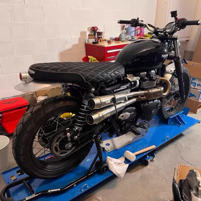 Garde-boue arrière court alu – Triumph CLASSIC