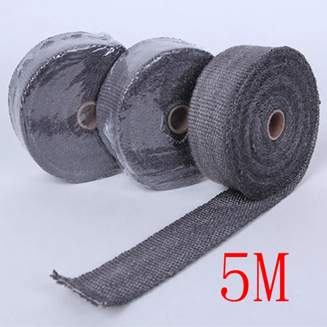 Protection échappement 10 Kit thermo Wrap de bouclier thermique de tuyau refit design