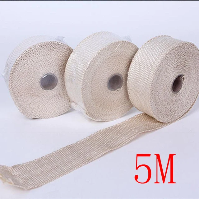Protection échappement 10 Kit thermo Wrap de bouclier thermique de tuyau refit design