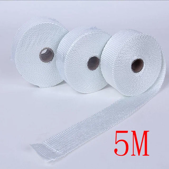 Protection échappement 10 Kit thermo Wrap de bouclier thermique de tuyau refit design