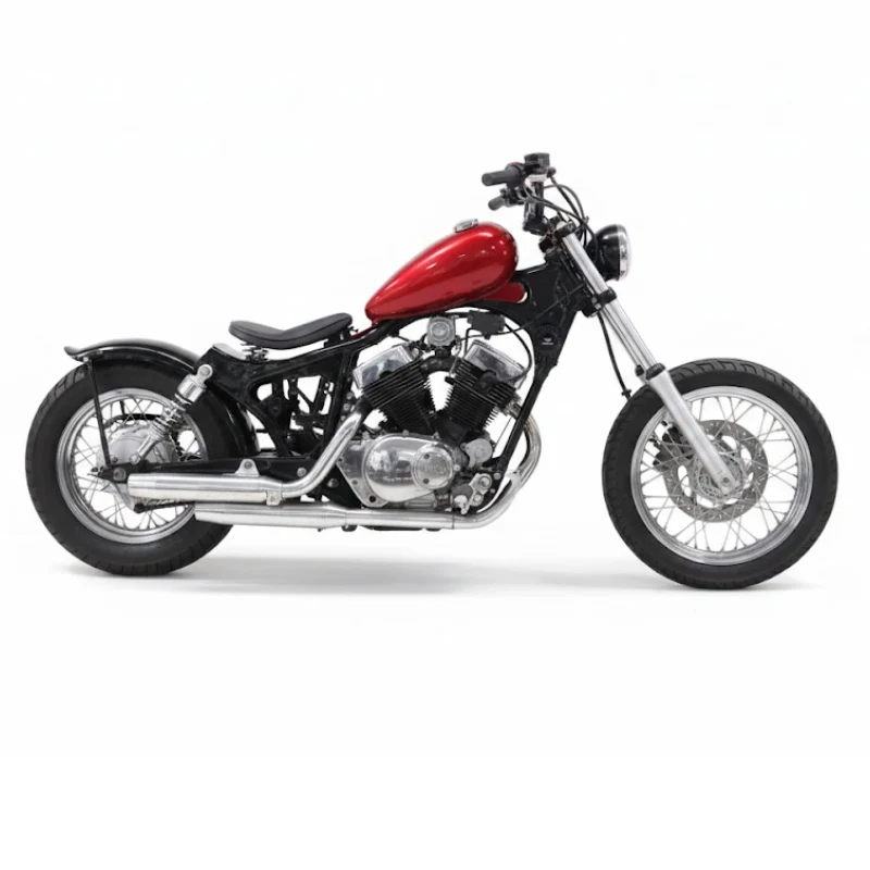 Réservoir goutte rouge rubi – Virago 125/250
