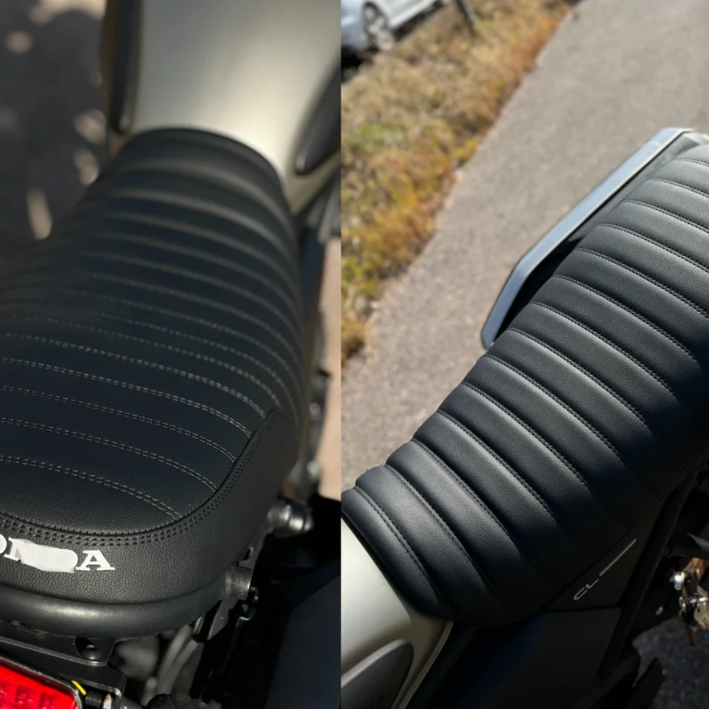 Selle rétro confort pour Honda CL300/CL500