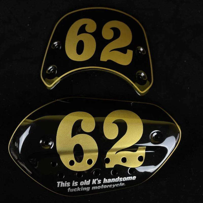 Saut de vent plaque latérale personnalisé Triumph 400 X