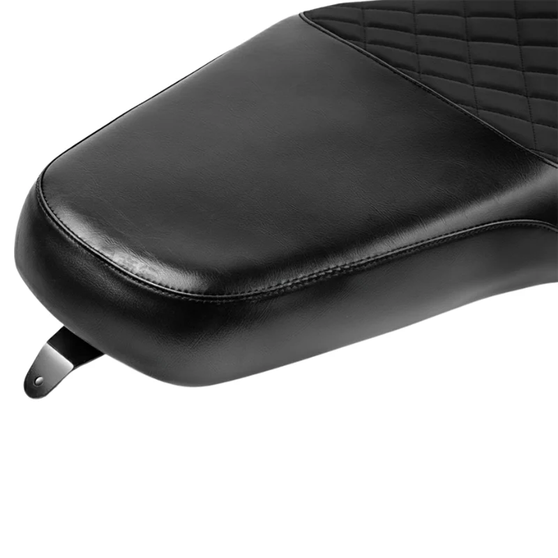 selle noire à surpiqûres losange pour Honda GB350 / CB350