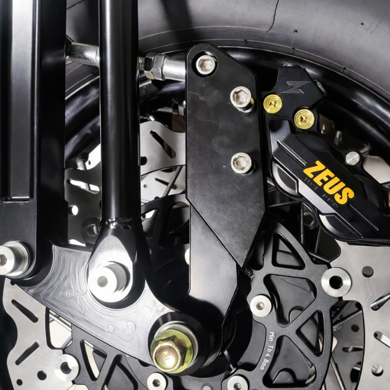 Fourche Springer Alu CNC pour Triumph Bobber