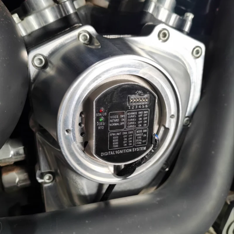 Cache d’Allumage Réglable pour Harley Twin Cam